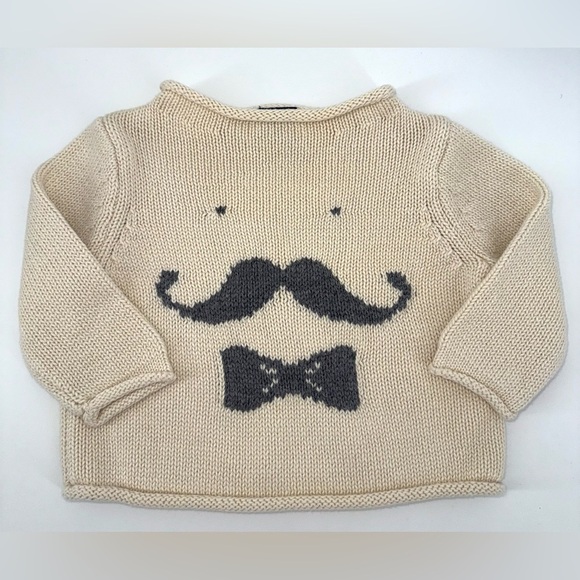 GAP Other - Baby Gap Boy's Mustache Sweater